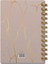 Mermer Bej 17x24 Çizgili Defter 8