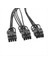 Pcıe 3X8PIN - 12+4pın Güç Kaynağı Kablosu Pcıe 12+4pin Psu Modüler (Yurt Dışından) 5