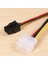 10 Adet 4 Pin Ide Molex - 6 Pin Güç Kablosu Gpu Grafik Kartı (Yurt Dışından) 3