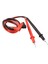 Muz Fişi 2.6 Ft Voltmetre Probu Test Kablosu Siyah Kırmızı Çift (Yurt Dışından) 2