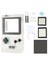 Gameboy Pocket Oyunu Için Kendin Yap Kabuk Değişimi Şeffaf Beyaz (Yurt Dışından) 3
