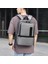 B727 Su Geçirmez Oxford Kumaş Dizüstü Bilgisayar Sırt Çantası Büyük Kapasiteli Iş Seyahat Omuz Çantası Erkekler Için - Gri (Yurt Dışından) 5
