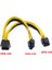 2 Adet Eps 12V 8pin - Çift (4+4)Pin Anakart Güç Kaynağı Kablosu (Yurt Dışından) 2