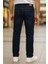 Erkek Yüksel Bel Bol Kesim Boru Paça Kot Pantolon Reguler Fit Jean C336 5