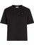 Modern Interlock Boxy Ss Tee Kadın Siyah T-Shirt - WW0WW47458 1