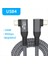 Usb4 Dirsek Tip C Veri Aktarım Kablosu USB C PD240W Hızlı Şarj 1m (Yurt Dışından) 3