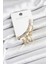 Pirinç Gold Renk Set Küpe - Lisinya 1