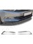 Volkswagen Passat B8 Uyumlu 2015-2019 Krom Sis Çerçevesi 2 Parça Paslanmaz Çelik 1