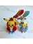 Pokemon Pikachu Figürlü Anahtarlık / Çanta Süsü 2'li 1