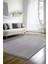 Yalın Microfiber Bukle Dokuma Halı Antre Hol Kesme Halı Yolluk 5771 Gri 1