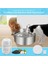 Kedi Su Çeşmesi Filtreleri 7L/230 Oz/1.8g Paslanmaz Çelik Pet Su Çeşme Filtreleri ve Süngerleri 16 Set (Yurt Dışından) 4