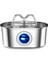 Pet Su Çeşmesi Paslanmaz Çelik Otomatik Su Çeşmesi Fountain Water Bowl Şeffaf Pencereli (Au Fişi) (Yurt Dışından) 1