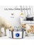 Pet Su Çeşmesi Paslanmaz Çelik Otomatik Su Çeşmesi Fountain Water Bowl Şeffaf Pencereli (Au Fişi) (Yurt Dışından) 2