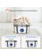 Pet Su Çeşmesi Paslanmaz Çelik Otomatik Su Çeşmesi Fountain Water Bowl Şeffaf Pencereli (Ingiltere Fişi) (Yurt Dışından) 5