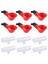 Tavuk Waterer Bardakları, Tavuk Waterer Besleyici Tee Fittings, Tavuk Ördekleri Için Otomatik Tavuk Waterer Quail 6pcs (Yurt Dışından) 1
