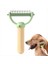 Altı Tırmık Fırçası Demating Cat Combs Tımar Için Uzun Saçlı Kediler Çift Taraflı Under Mahzta Tırmık Pet Dematting Tırmık C (Yurt Dışından) 1