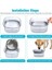 Köpek Su Kasesi Yavaş Su Besleyicisi 70 Oz Dökülmez Köpek Kasesi Pet Su Dağıtıcı 2l Görünür Su Seviyesi Yavaş Içme Kasesi (Yurt Dışından) 4