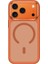iPhone 17 Pro Uyumlu Kılıf M-Safe Şarj Özellikli Benks Mist C-Magnet Kapak Turuncu 1