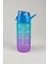 Motivasyon Su Matarası Mavi 750 cc Plastik Ergonomik Tasarım 1 Adet 4