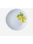 Capri Beyaz Melamin Kahvaltı Tabağı 23 cm Limon Desenli Şık Tasarım 3