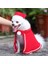 Tatil Puppy Pelerini Post Post Tatil Evcil Hayvan Ploak Fleece Pet Cape Noel Pet Kostüm Pet Cosplay (Yurt Dışından) 2