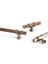 Mobilya Çekmece Dolap Kapak Mutfak Dolabı Kulpları Kulbu Kulpu Bronz Metal Kulp 192 Mm-19.2 cm 2