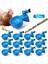 Tavuk Waterer Daha Büyük Otomatik Tavuk Waterer Bardak Diy Kümes Hayvanları Tavuk Waterer Kiti 5 Galon Tavuk, Ördek 12 Pcs (Yurt Dışından) 2