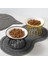 Pet Bowl Standı, Nordic Cat Bowl High Stand, Kase Standı, Anti-Servikal Spondiloz ve Anti-Turnover Cat Food Bowl Green (Yurt Dışından) 4