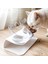 Anti-Slip Çift Katmanlı Kedi Kase ve Köpek Kasesi Stand Pet Besleme Su Kasesi Pet Kase Besleyici Şeffaf (Yurt Dışından) 2