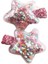 2pcs/lot Parlayan Yıldız Saç Klips Hızlı ve Bebek Saç Tokaları Kız Yıldız Klips Kızlar Sequins Saç Tokası Saç Aksesuarları: 5 Renkli Yıldız (Yurt Dışından) 1