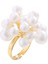 Çiçek Şeklinde Açık Yüzük, Kadınların Işaret Parmağına Uygun Şık Yüzük. (Yurt Dışından) 1