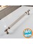 Mobilya Çekmece Mutfak Dolabı Dolap Kulpları Kulpu Kulpları Çizgili Bronz Metal Kulp 160 mm 1