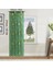 2 Adet, Oturma Odası Için Kar Tanesi Baskı Pencere Perdeleri ile 2 Adet Şenlikli Noel Perdeleri 52 &quot;w x 107.9&QUOT; L (Yurt Dışından) 5