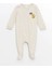 Lcw Baby Ekru Bisiklet Yaka Uzun Kollu Baskılı Erkek Bebek Tulum 2'li 2