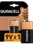 4 Adet Duracell 9V Tekli Pil 2