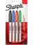 4 Adet Sharpie Fine Permanent Markör Kalem Standart Renkler 3+1 Paket 1