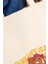 Çınar Kanvas Alışveriş Torbası Bej Renk Baskılı 35x40x8 cm Çok Amaçlı Kullanım İçin 7