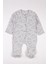 Yenidoğan Patikli Tulum Mouse Baskılı Çıtçıtlı Bebek Tulumu 5