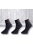 3'lü Paket , Siyah , Orta Uzun Konç Termal Çorap (3 Çift Siyah) 5