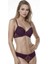Le Jardin Parlak Simli Ipli Brodeli Push-Up Sütyen Külot TAKIM-5065 1