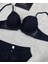Le Jardin Parlak Simli Ipli Brodeli Push-Up Sütyen Külot TAKIM-5065 4