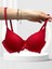 Nbb Kırmızı Push-Up Dantelli Balenli Destekli Sütyen-Tanga-Külot 3'lü Takım - 4850 3
