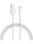 D30TK Type-C Data/şarj Kablosu 3.0A 1mt Beyaz 1
