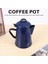 1.2l Emaye Kahve Potu El Çay Su Kumböceği Çaydan Teapot Vintage Ev Dekoru Yıldızlı Gökyüzü Mavi Çayak Kafe Araçları (Yurt Dışından) 4