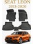 Seat Leon 2013-2020 Uyumlu 3D Oto Paspas Premium 1
