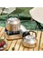 Kamp Kettle Açık Kahve Pot Sofra Piknik Seti Malzemeler Kamp Çaydan Tapı Seyahat Ocak 1500ML (Yurt Dışından) 4