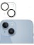Trend iPhone 15 ve 15 Plus Uyumlu Kamera Lens Koruyucu Temperli Cam 9h Sertlik Hd Şeffaf Lens Kapağı 1