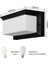 Aydınlatması LED Işık 25CM E27 Duylu Zita Ultra Şapkalı Bahçe Duvar Aplik Su Geçirmez 2