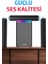 3+1 Soundbar Ev Sinema Sistemi Stereo Hd Ses Kalitesi Rgb Kablolu 45W Amfi 15WX3 Soundbar 5