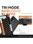 HK258 Membrane LCD Rgb Kablosuz/bluetooth Siyah Turuncu Full Türkçe Gaming Klavye 3